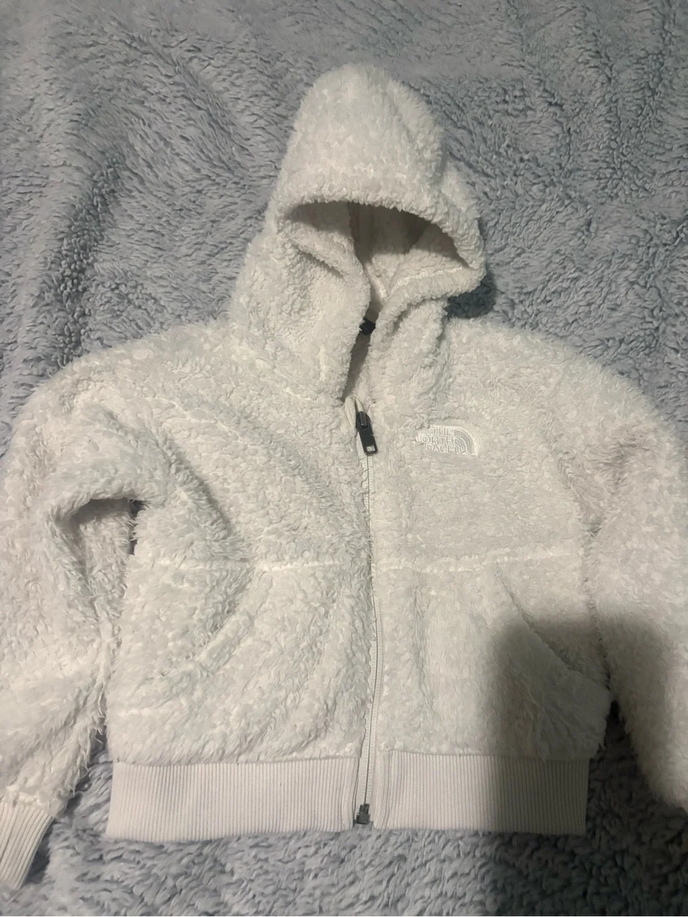 The North Face Toddler Sherpa Fleece Hoodie - White